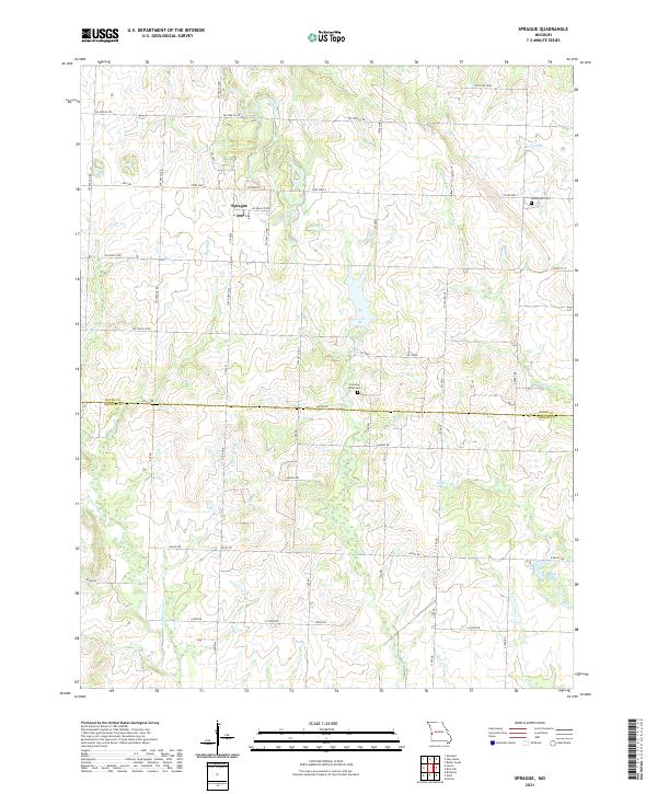 Sprague 2021 topographic map thumbnail