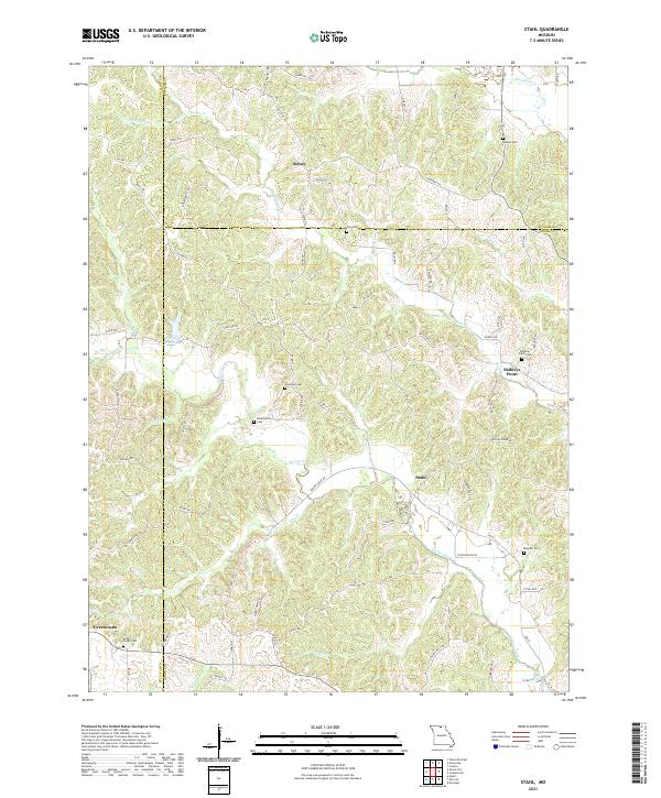 Stahl topographic map thumbnail
