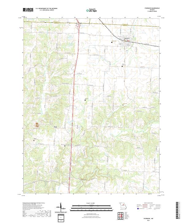 Sturgeon topographic map thumbnail