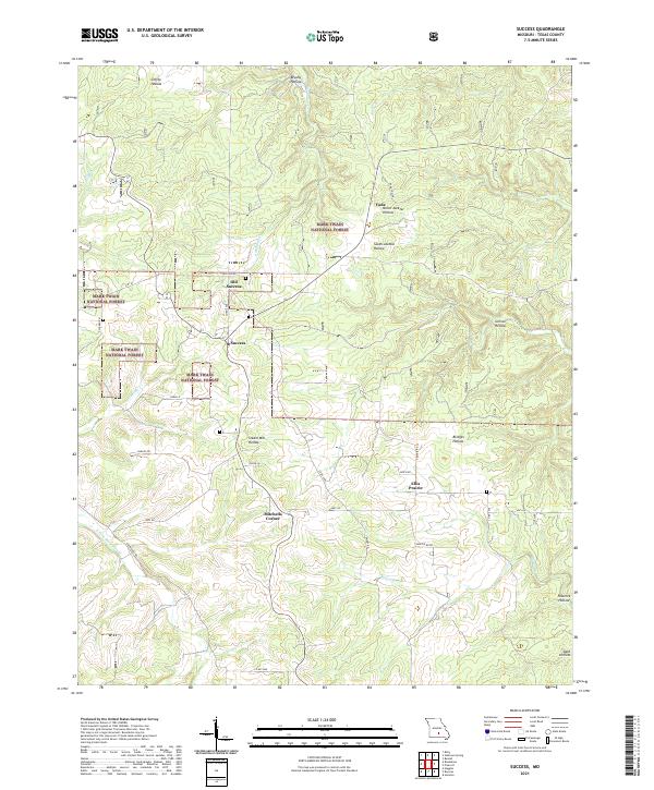 Success topographic map thumbnail