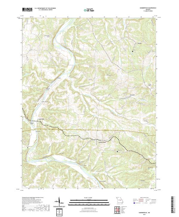 Summerfield topographic map thumbnail