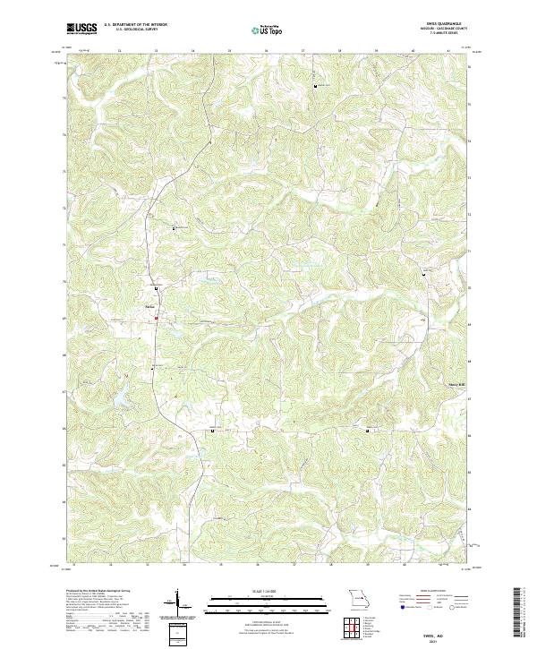 Swiss topographic map thumbnail