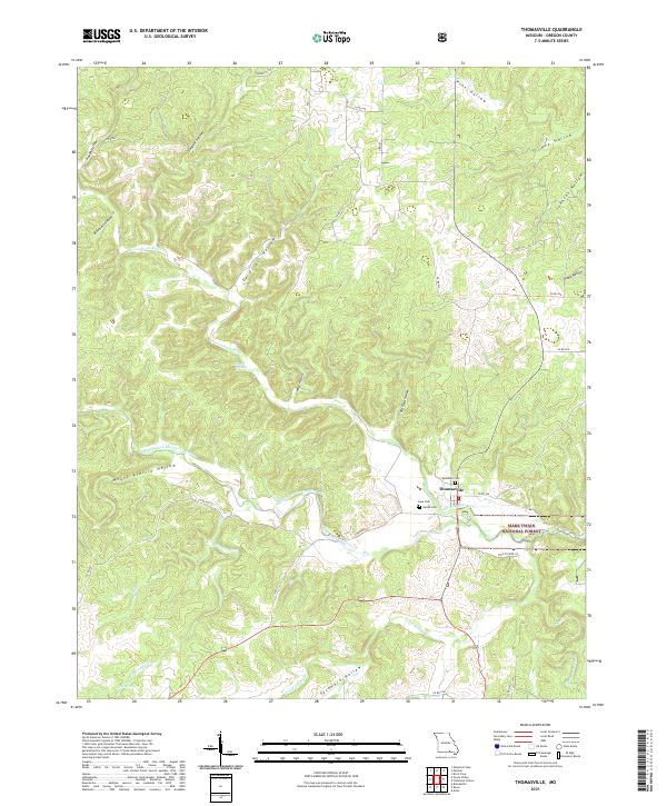 Thomasville topographic map thumbnail