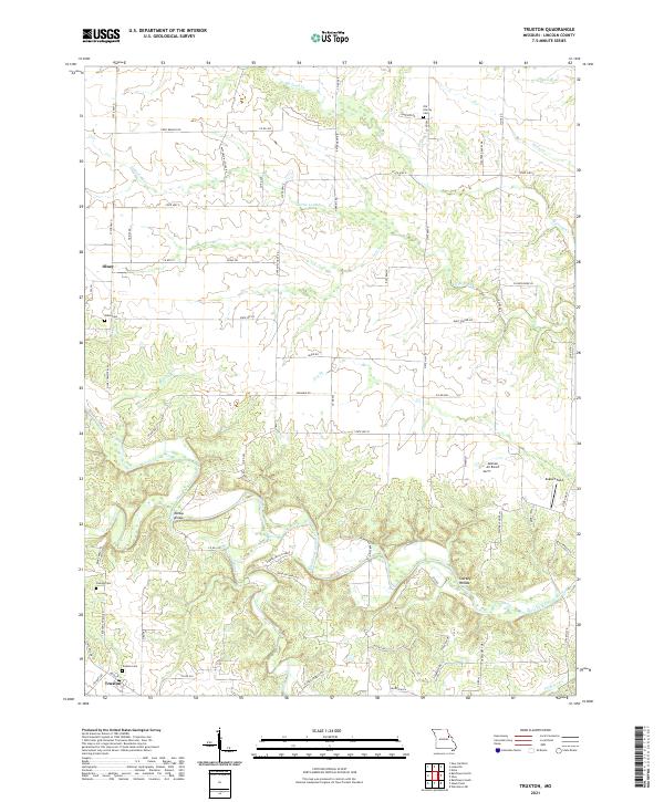 Truxton topographic map thumbnail