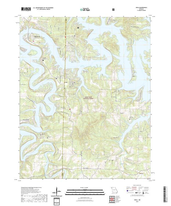 Viola topographic map thumbnail