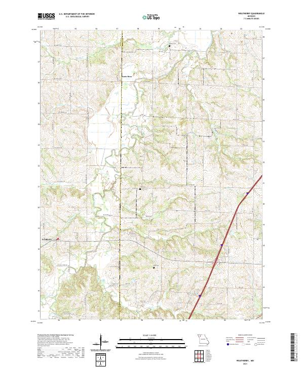 Weatherby 2021 topographic map thumbnail