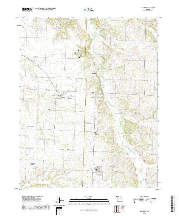 Wheaton topographic map thumbnail