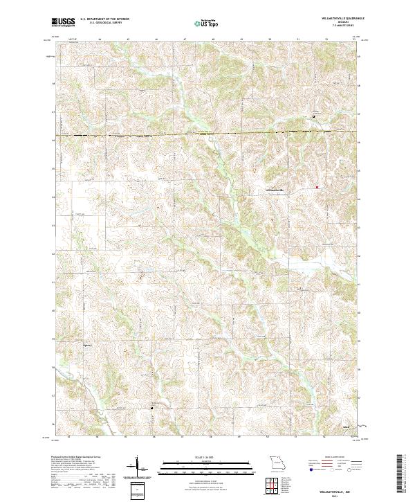 Willmathsville topographic map thumbnail