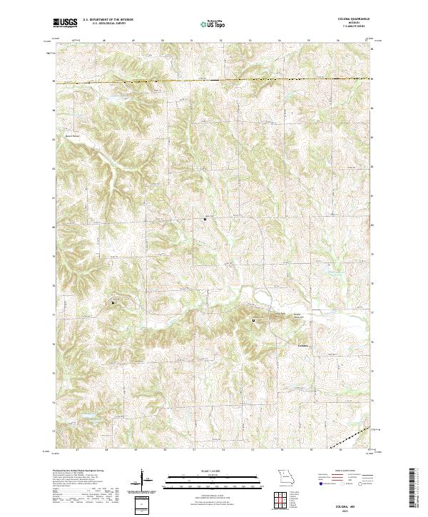 Coloma topographic map thumbnail