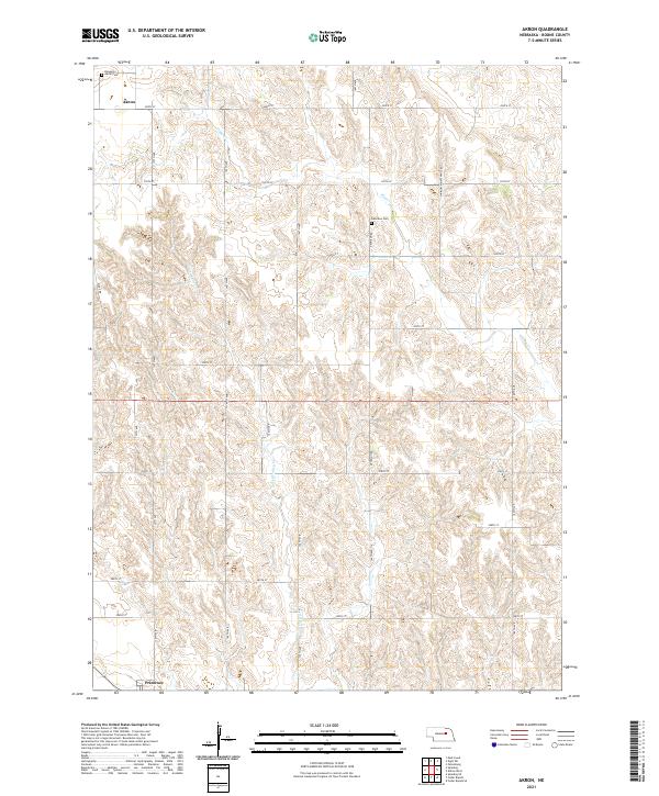 Akron topographic map thumbnail