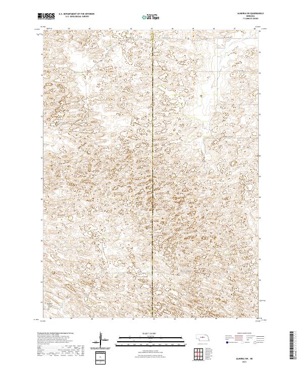 Almeria SW topographic map thumbnail