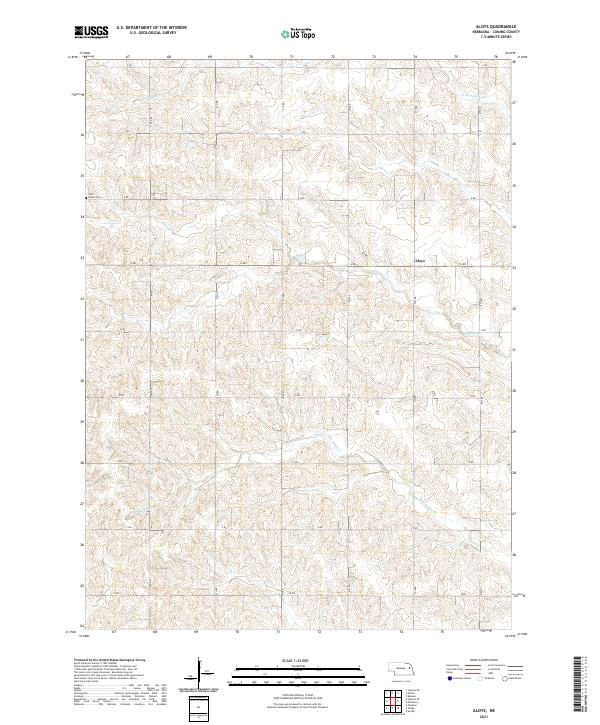 Aloys topographic map thumbnail