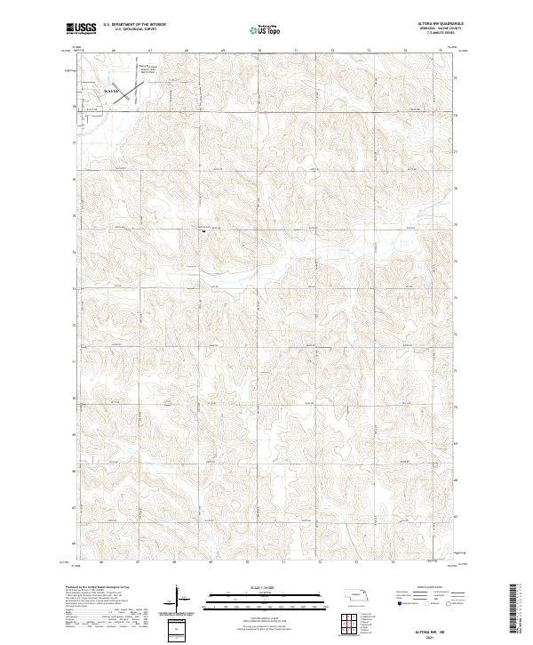 Altona NW topographic map thumbnail