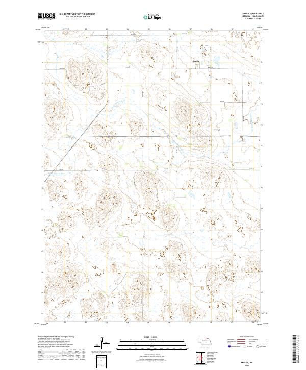 Amelia topographic map thumbnail