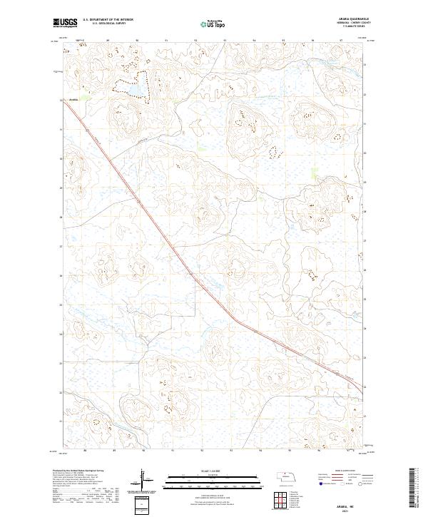 Arabia topographic map thumbnail