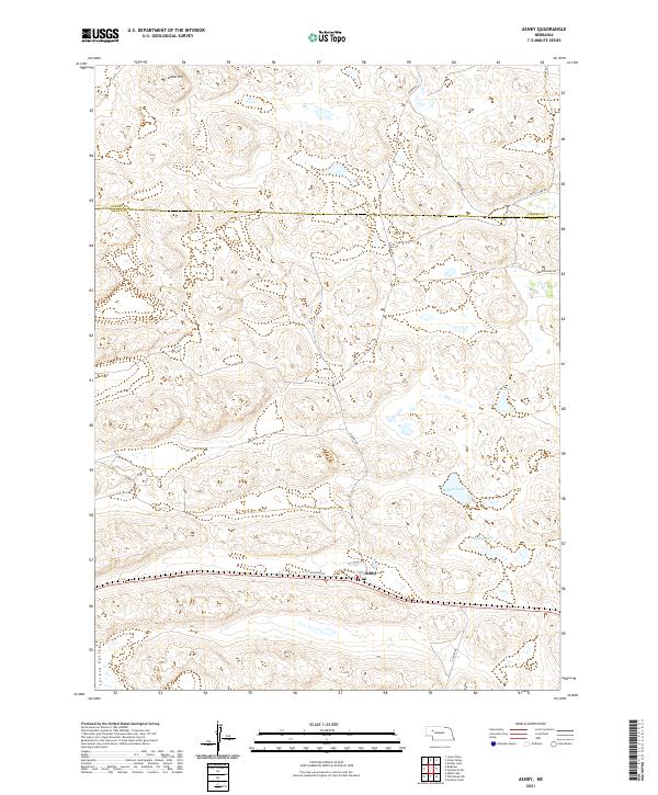 Ashby topographic map thumbnail