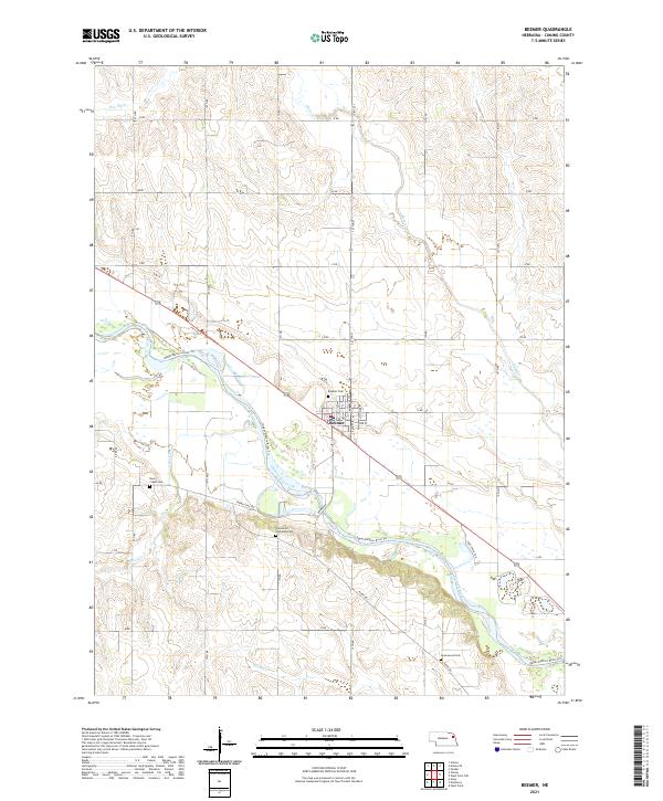 Beemer topographic map thumbnail