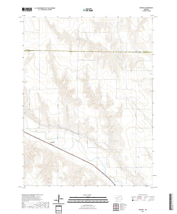 Beverly topographic map thumbnail
