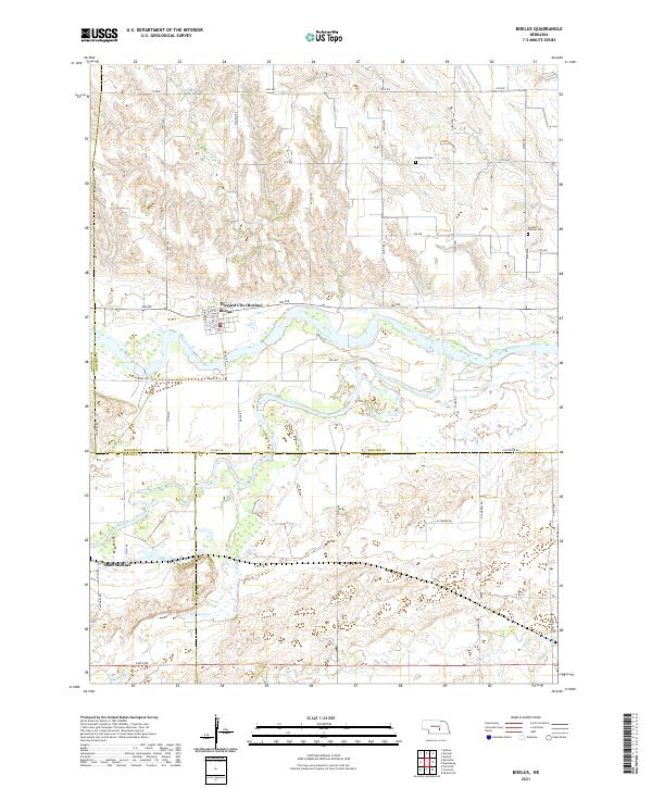 Boelus topographic map thumbnail