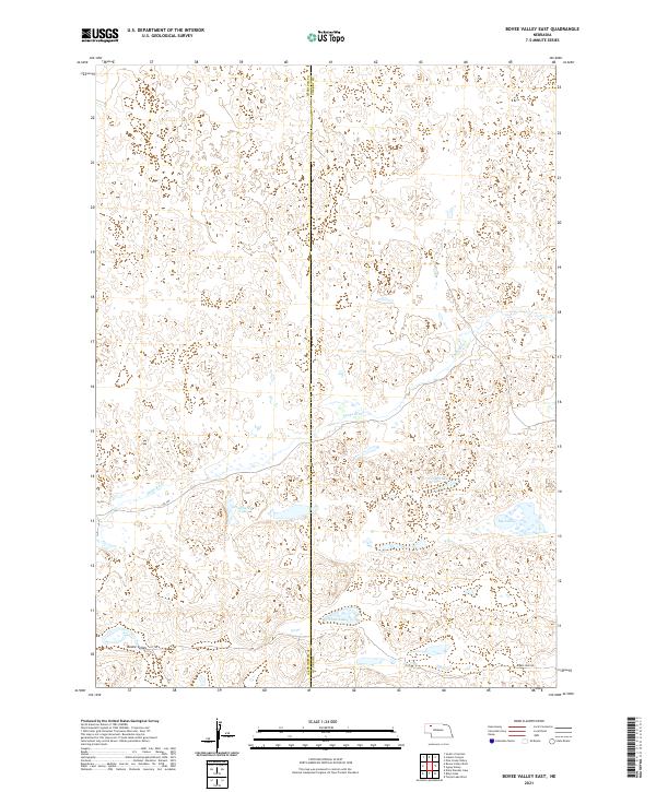 Bovee Valley East topographic map thumbnail