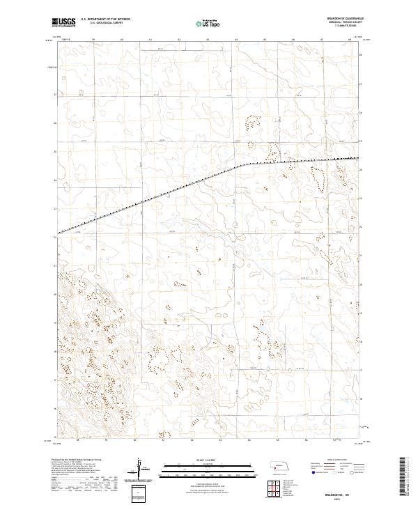 Brandon SE topographic map thumbnail