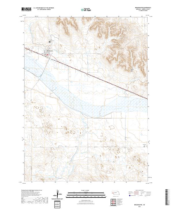 Broadwater topographic map thumbnail