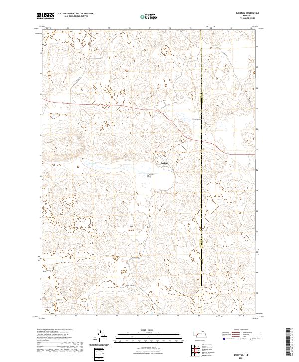 Bucktail topographic map thumbnail