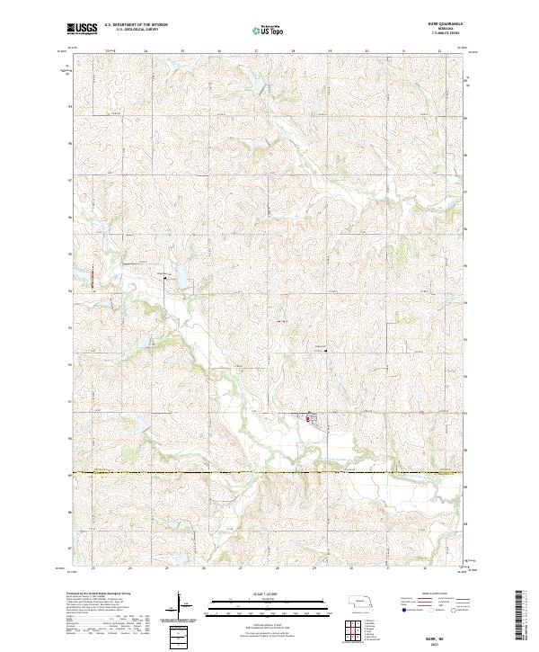 Burr topographic map thumbnail