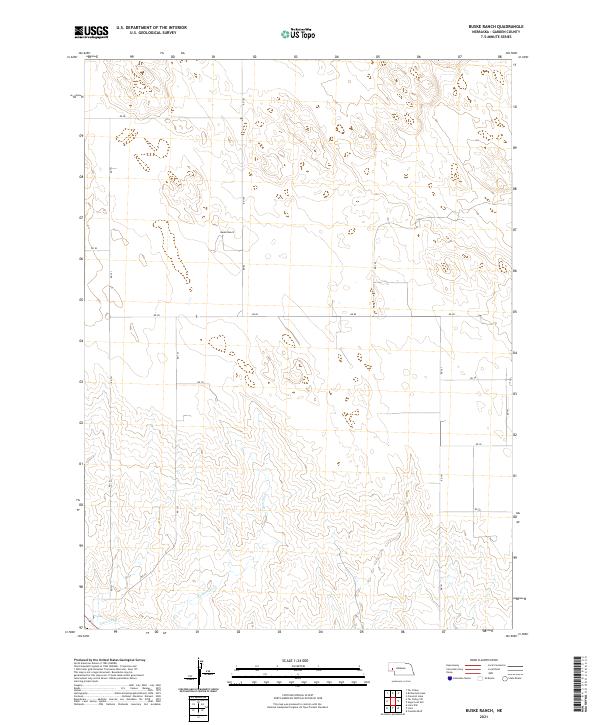 Buske Ranch topographic map thumbnail