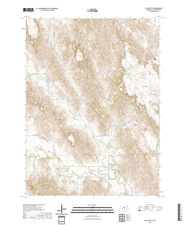 Callaway SE topographic map thumbnail