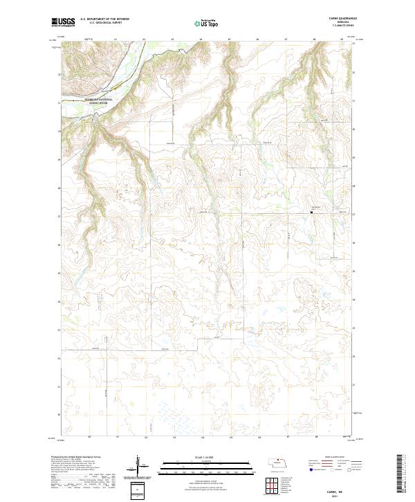 Carns topographic map thumbnail