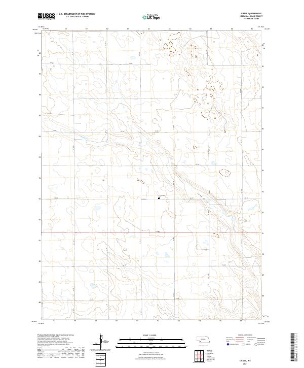 Chase topographic map thumbnail
