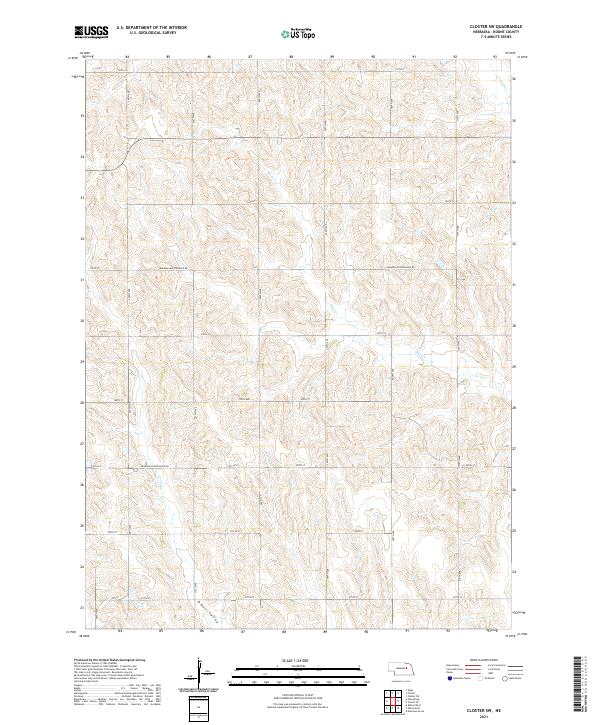 Closter SW topographic map thumbnail