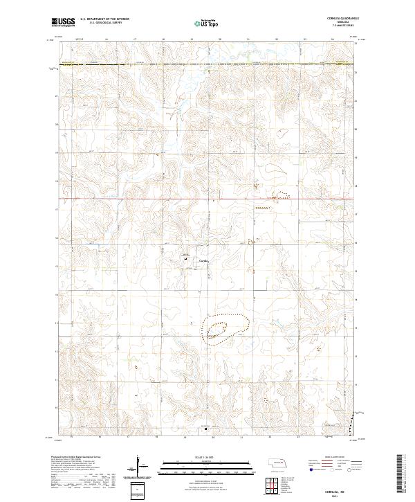 Cornlea topographic map thumbnail