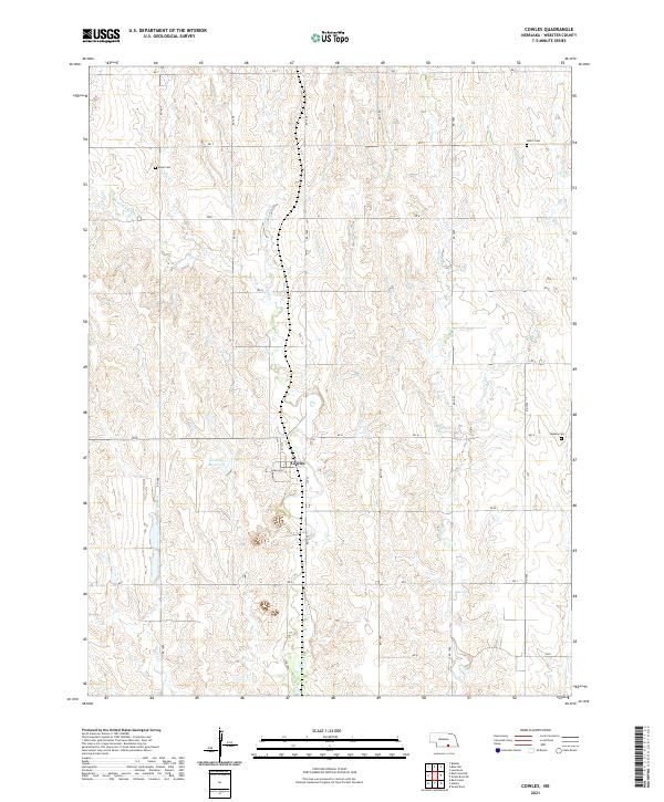 Cowles topographic map thumbnail