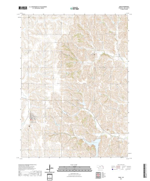 Craig topographic map thumbnail