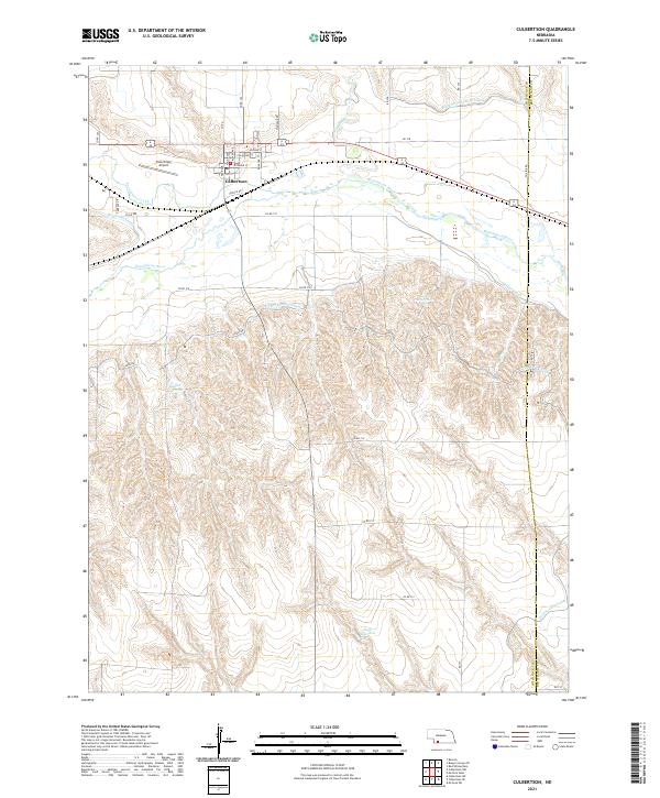 Culbertson topographic map thumbnail