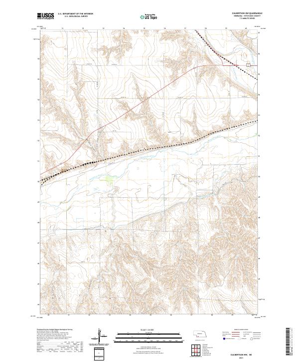 Culbertson NW topographic map thumbnail