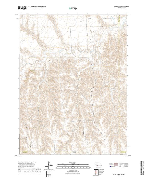 Culbertson SE topographic map thumbnail