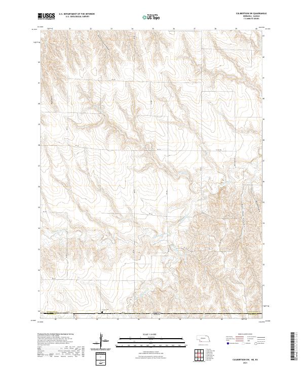 Culbertson SW topographic map thumbnail