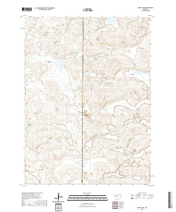 Curry Lake topographic map thumbnail