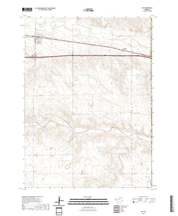 Dix topographic map thumbnail