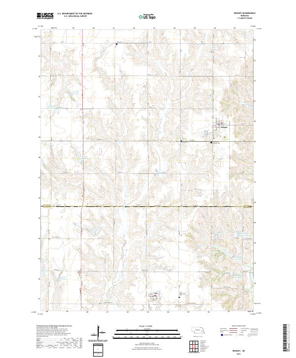 Dwight topographic map thumbnail