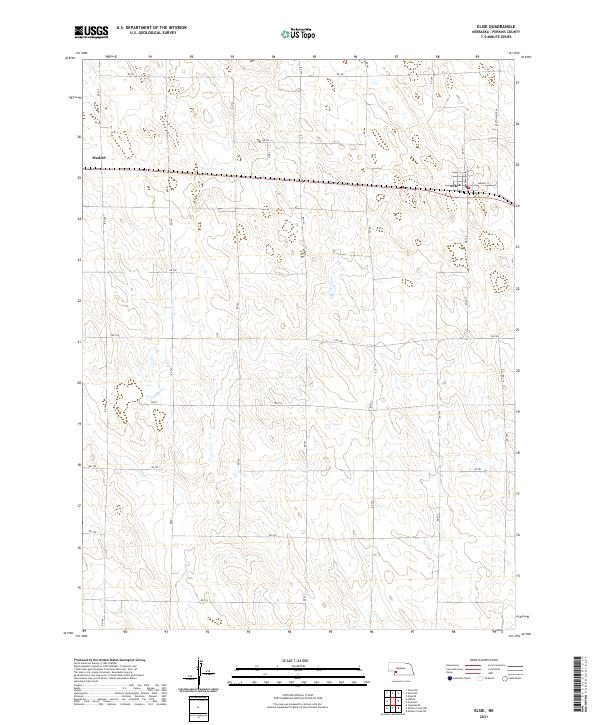 Elsie topographic map thumbnail