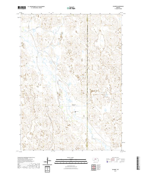 Elsmere topographic map thumbnail