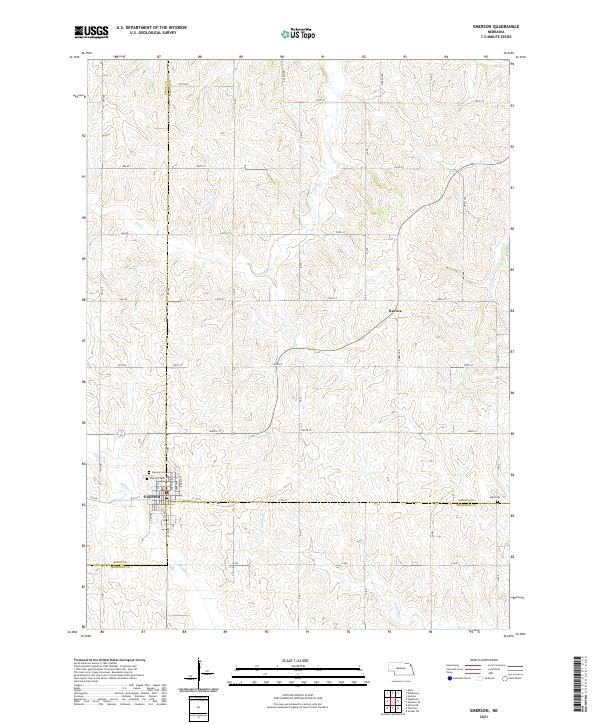 Emerson topographic map thumbnail