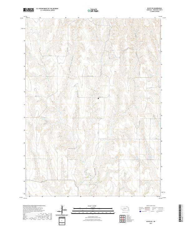 Eustis SE topographic map thumbnail