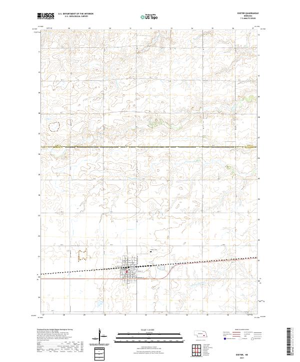 Exeter topographic map thumbnail