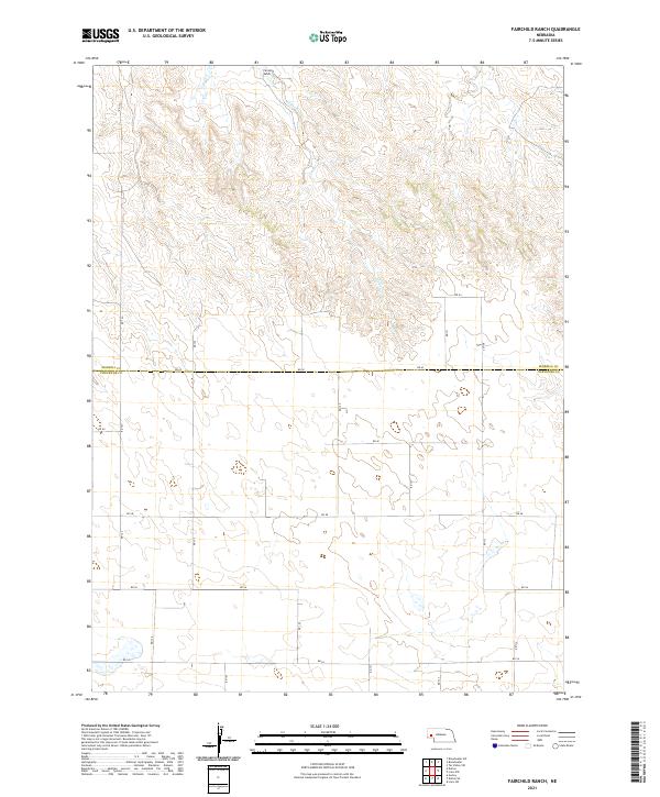 Fairchild Ranch topographic map thumbnail