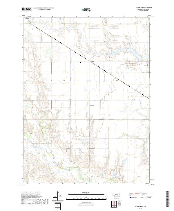 Fairfield NW topographic map thumbnail